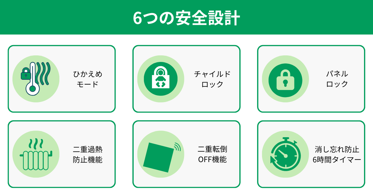 WRH135AS-HとWRH134AS-Hは小さなお子さんがいても使える6つの安全設計